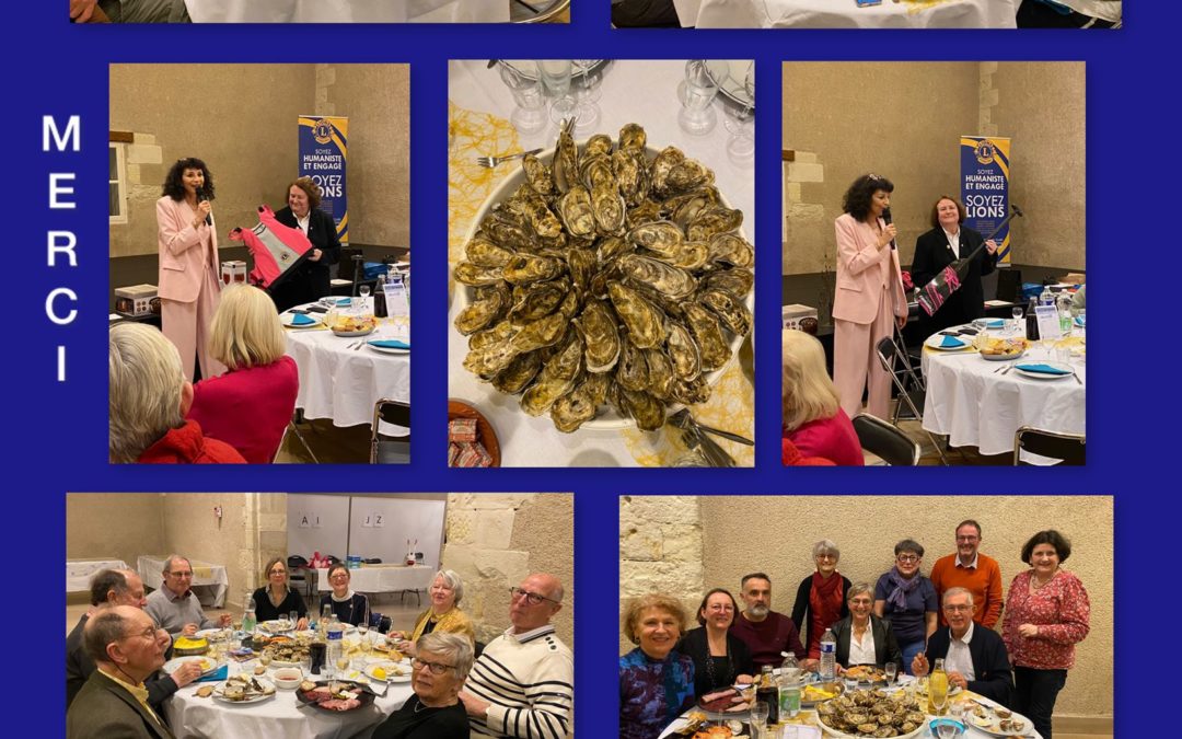 Soirée huitres du 6 février 2026